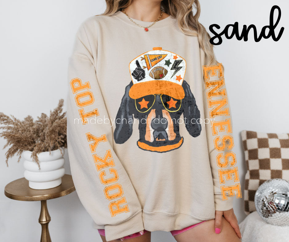 Vintage Sm0key Letter Sweatshirt