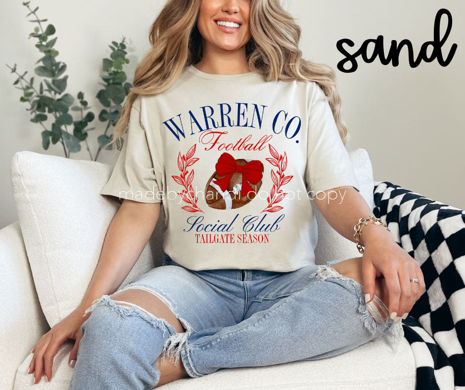 Warren Co Football Club tee