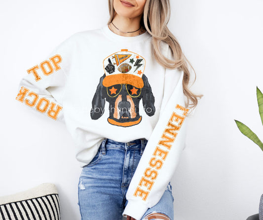 Vintage Sm0key Letter Sweatshirt