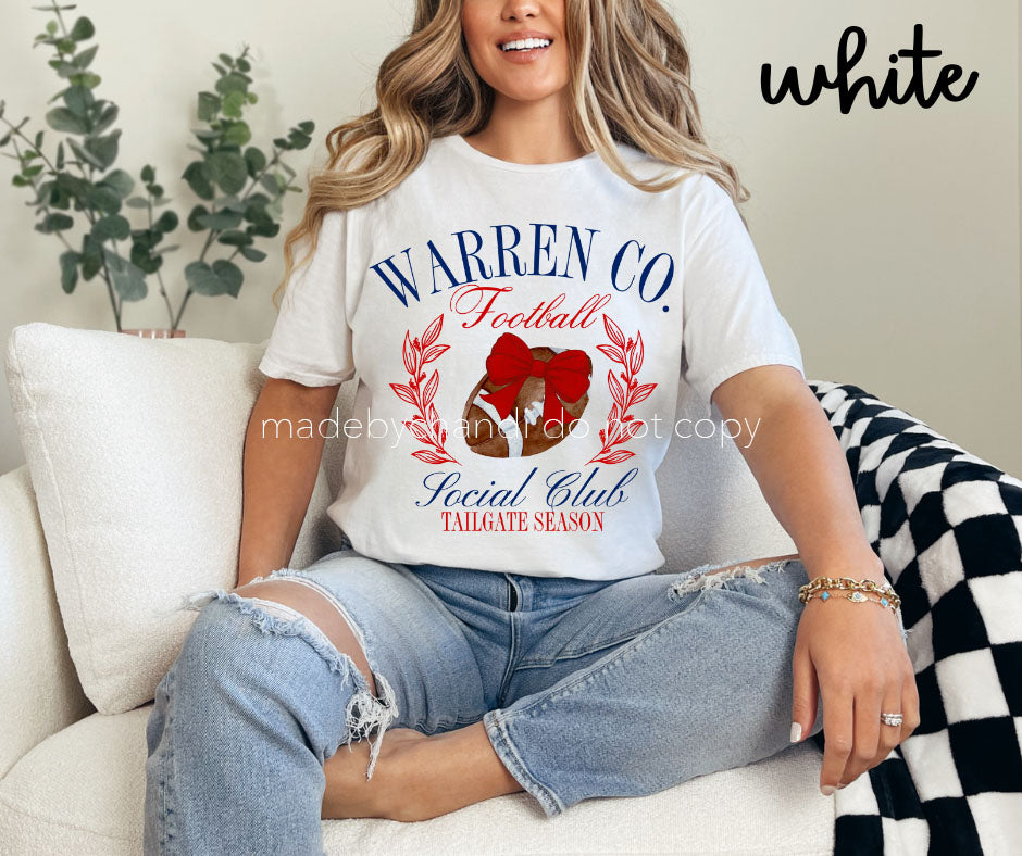 Warren Co Football Club tee