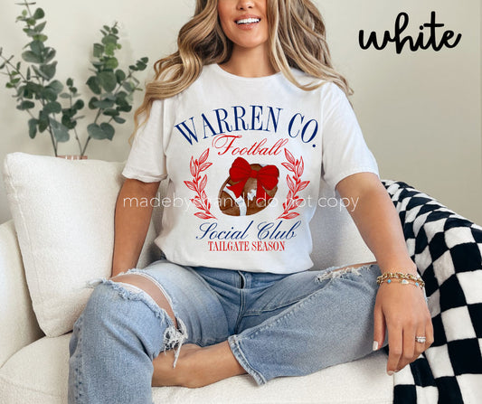 Warren Co Football Club tee