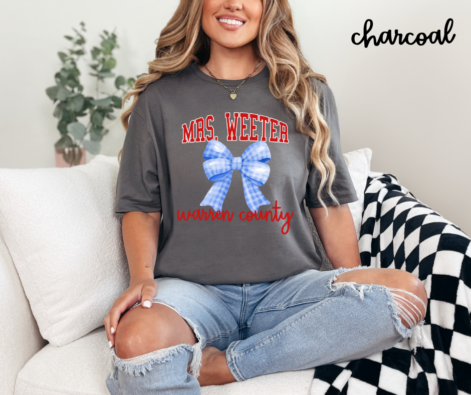 Custom Teacher Coquette