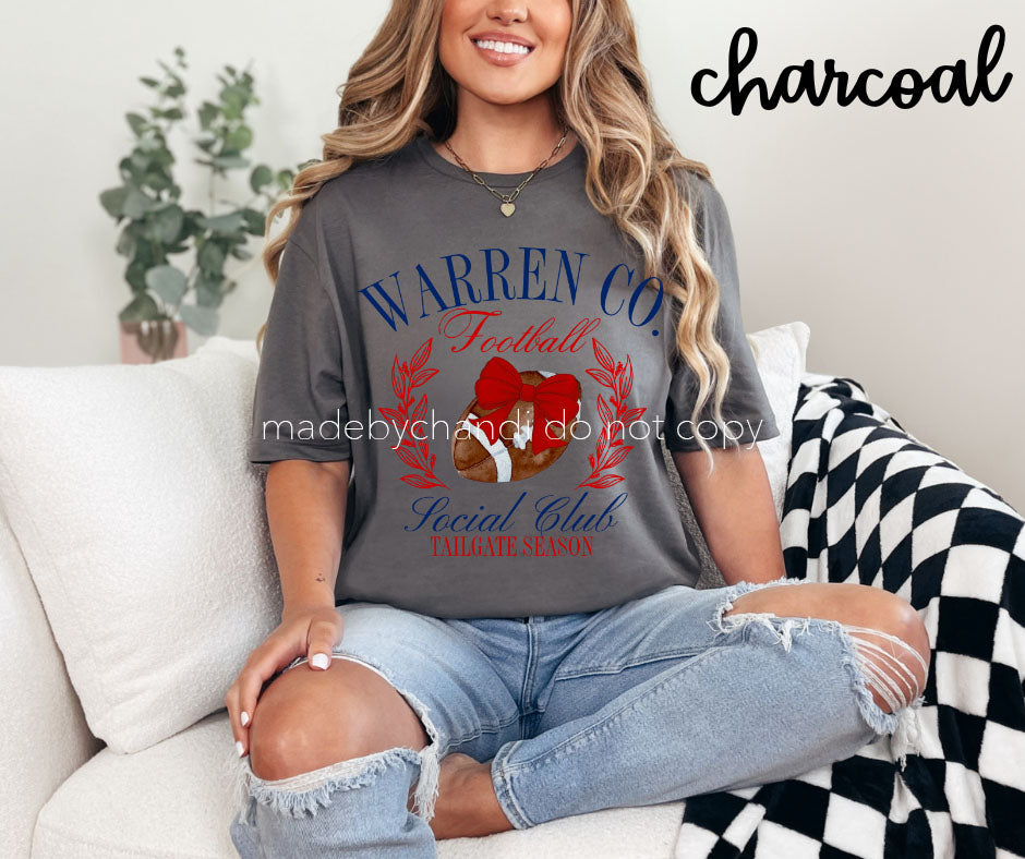 Warren Co Football Club tee