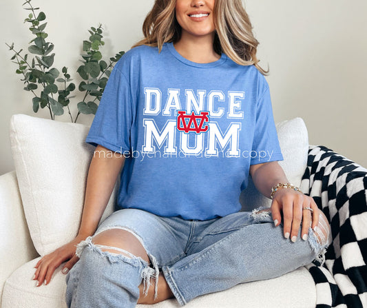 WC Dance Mom Block letter