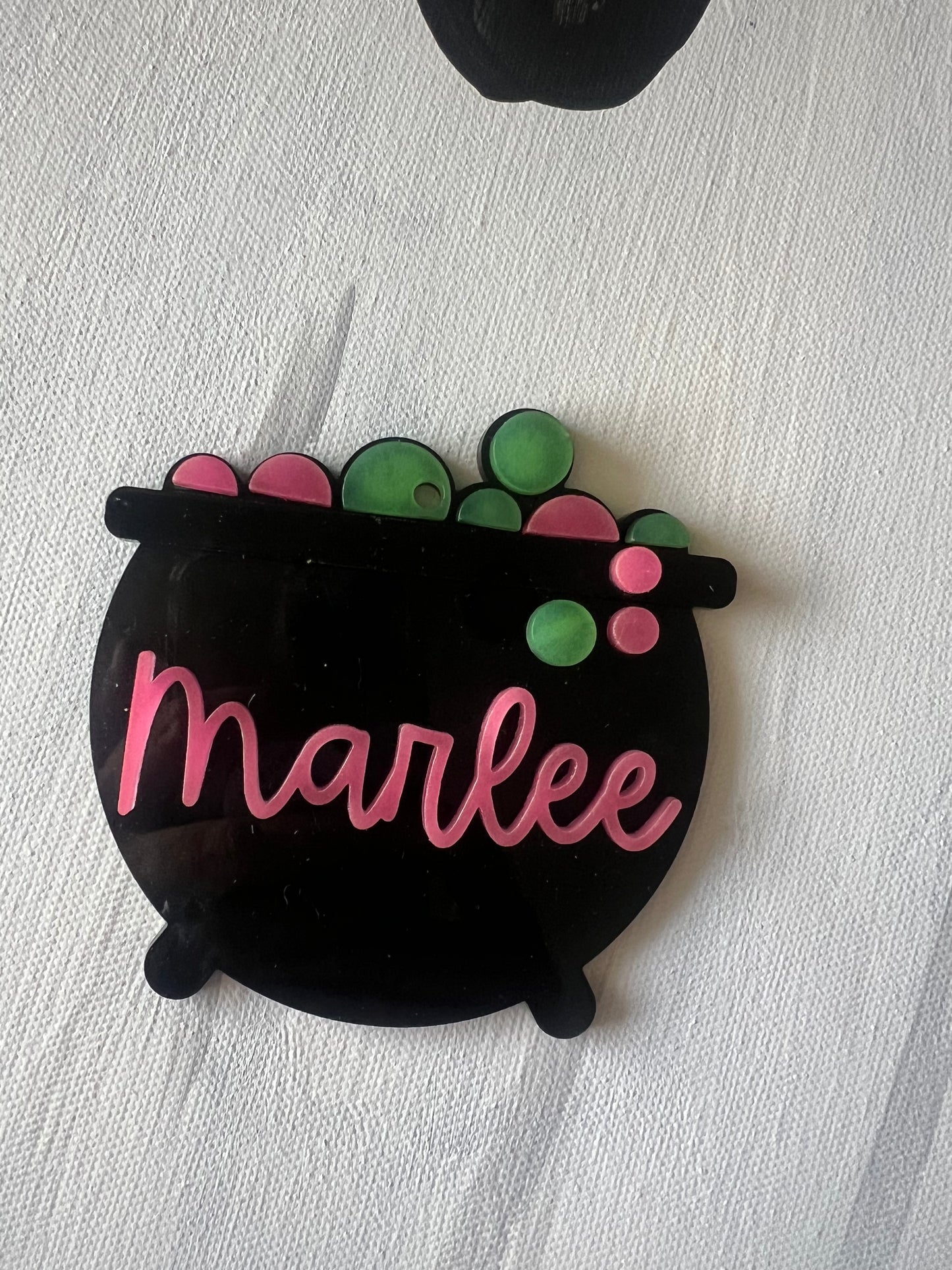 Custom Name Cauldron Tag