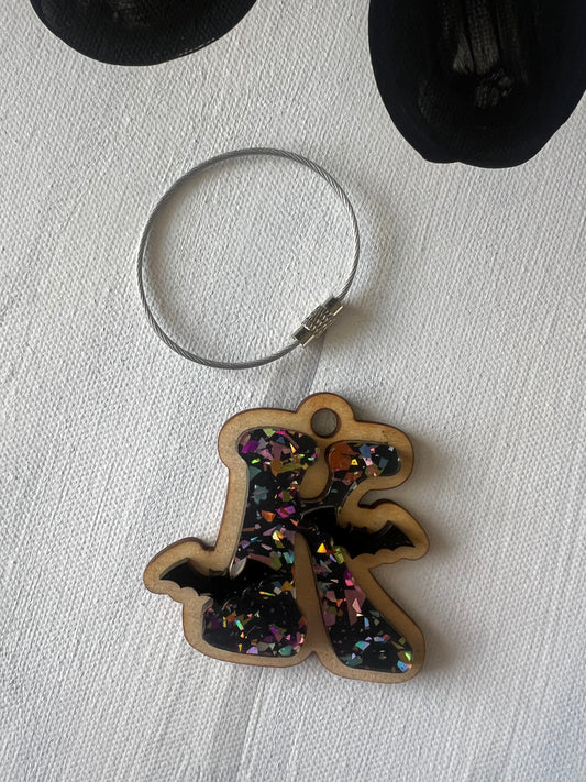 Frickin Bats Intial Bag Tag