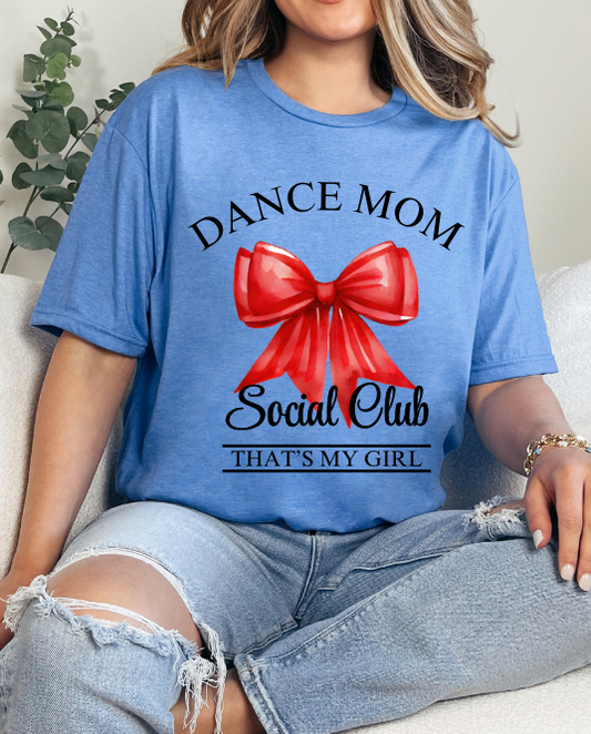 Dance Mom Social Club with Bow